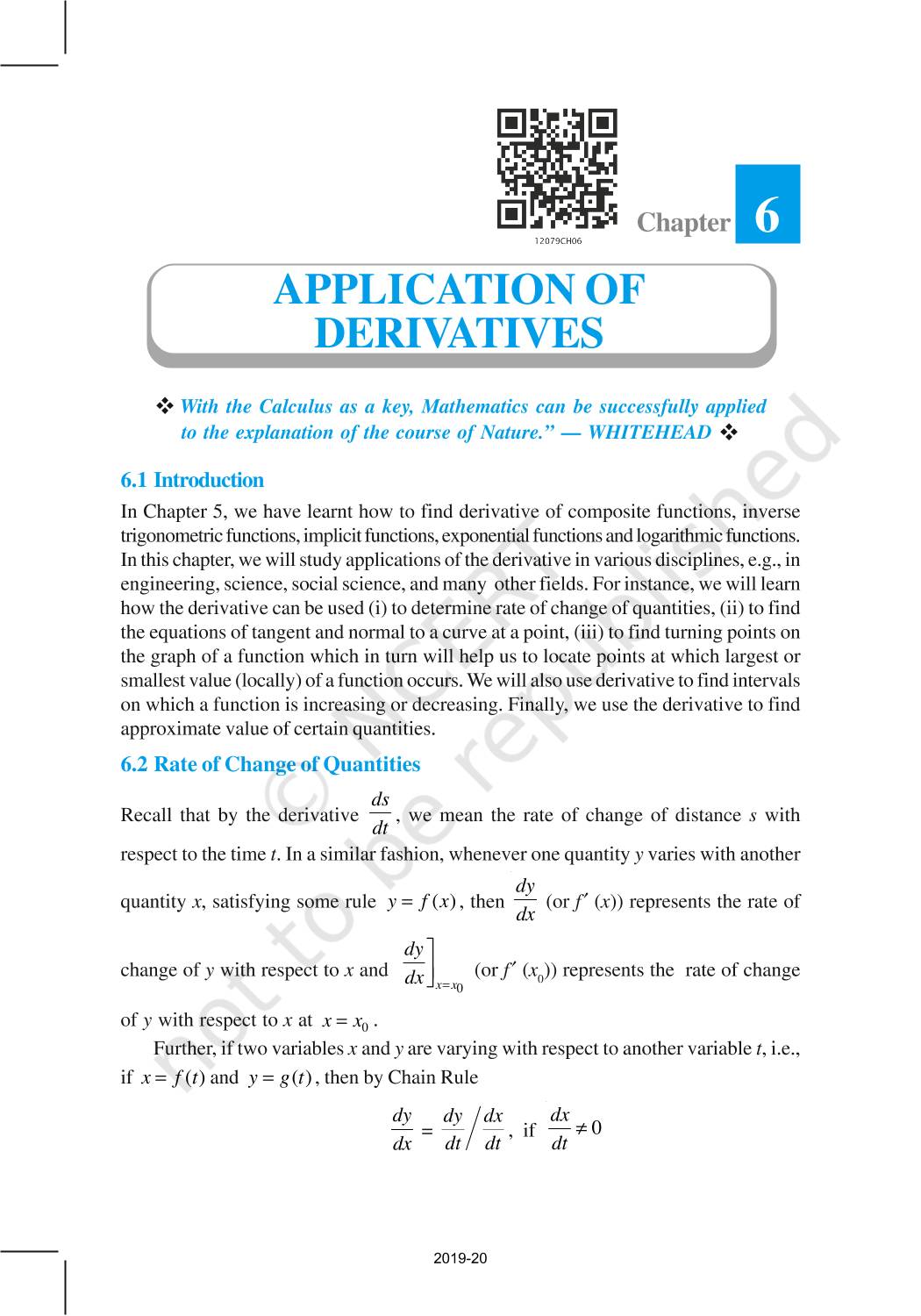 case study questions on application of derivatives